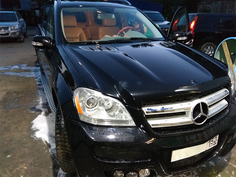 После кузовного ремонта Mercedes Benz